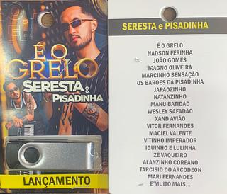 pendrive gravado original 500-600 músicas 16