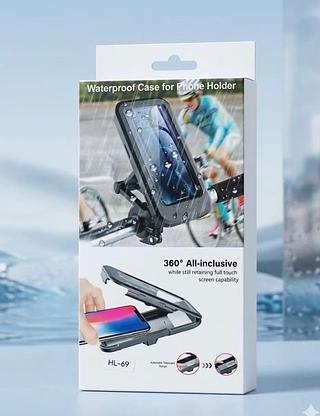 Suporte para celular de moto prova água 360° All-inclusive while still retaining full touch screen capability ZXM3