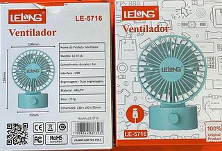 Ventilador regarregavel LE5716