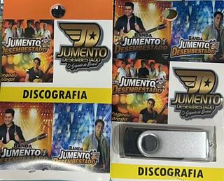 pendrive gravado original 500-600 músicas 18
