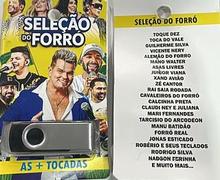 pendrive gravado original 500-600 músicas P109