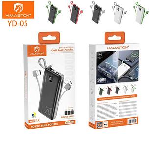 Carregador portátil 20milMHA YD05