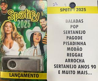 pendrive gravado original 500-600 músicas 23