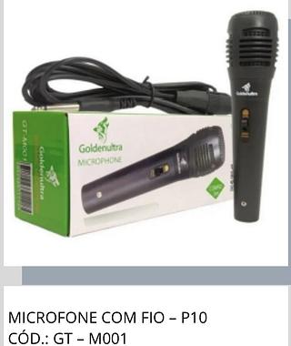 microfone com fio GTMOO1