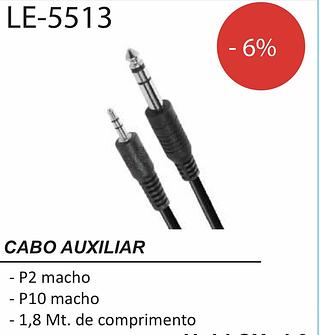 cabo p2 p10 1.8M LE5513