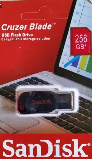 Pendraiver 256giga sandisk original