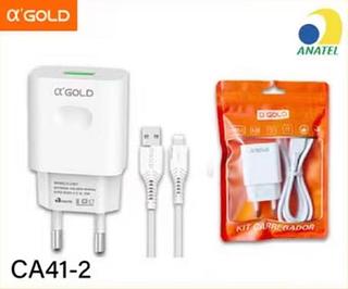 Kit carregador Iphone 3.1A 1USB CA412