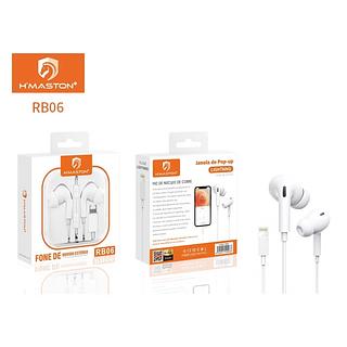 Fone com fio para iPhone RB06