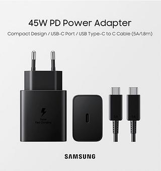 Carregador De Parede Usb-c 45w Super Fast Charging - Samsung