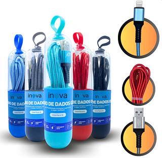 Cabo iphone 1m 3.4Atubinho inova