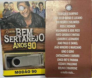 pendrive gravado original 500-600 músicas 94