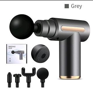 Massageador elétrico com 4 adaptadores