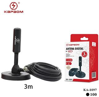 Antena Digital Comprimento do Cabo: 3M TX003