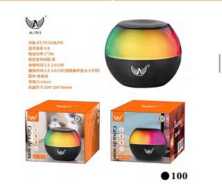 Caixa de som com led Blotooth AL7915