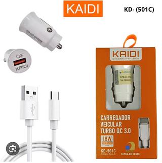 Carregador veicular turbo 3.0 KD-501C