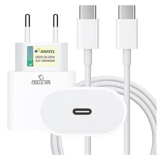 Carregador tipo c cabo tipo c /tipo c 20W