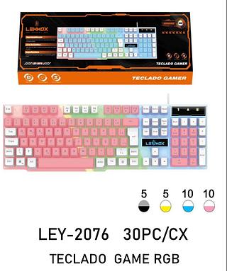 Teclado game RGB LEY2076