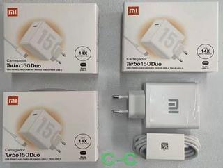 Carregador tipo c cabo tipoc /tipo c 150W
