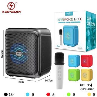 Caixa de som Bluetooth com microfone GTS1800