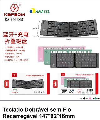Teclado sem fio KA690D