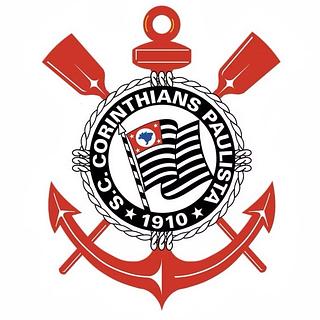 Adesivo de time para copo CORINTHIANS