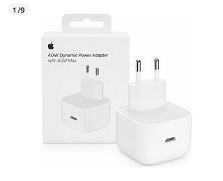 Fonte Carregador Turbo 40w Usb-c Para Iphone Macbook