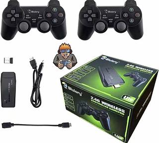 Vídeo game retro com 2 controles Jogos clássicos 64giga 15000 jogos caixa fechada com 40pcs