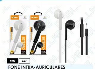 Fone com fio sem borrachinha LE0205