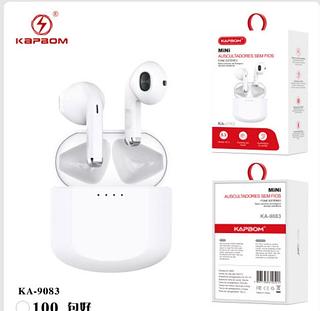 Fone sem fio Bluetooth sem borrachinha KA9083