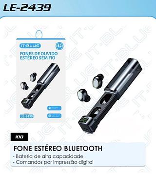 Fone de ouvido estéreo sem fio LE-2439