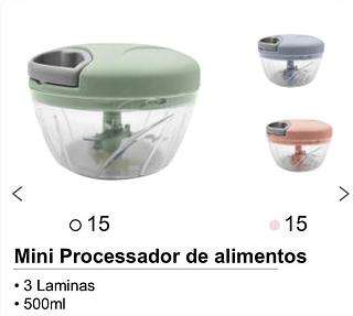 Mini Processador de alimentos 500ML