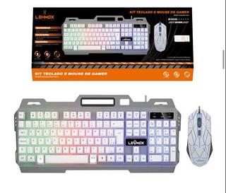 Teclado gamer com mouse com RGB LEY2078