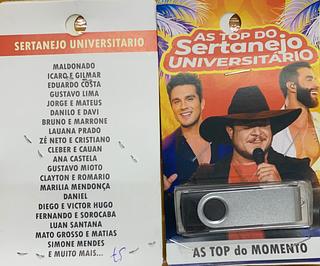 pendrive gravado original 500-600 músicas 57