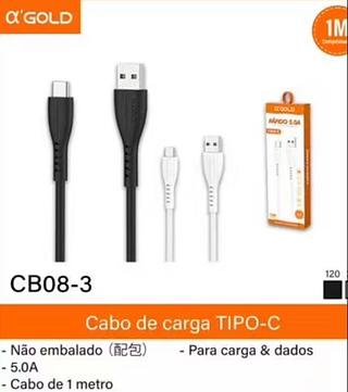 Cabo tipo c 1M 5.0A CB083