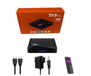 Caixa de TV Custom TX9 PRO Allwinner H616 8+128GB, Processador Quad-Core Android 12.1, WIFI 2.4/5GHz, Caixa de TV SMART HD8K