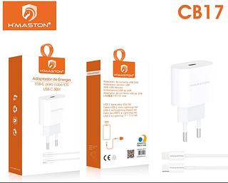 Carregador iPhone 30W USB-C Hmaston CB-17