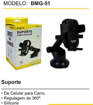 Suporte de carro para celular BMG51