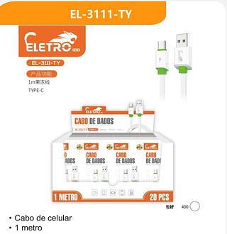 Cabo de celular 1 m type c