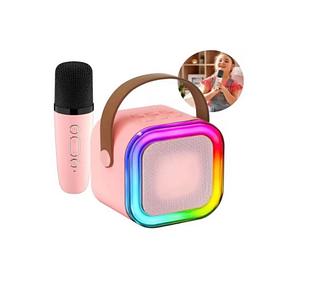 Caixa De Som Com 1 Microfone Infantil Caixinha Bluetooth