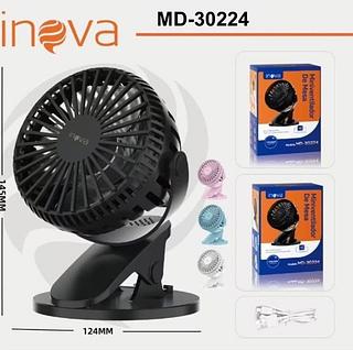 Mini ventilador de clipe de carro recarregável USB ventilador de mão ventilador de mesa ventilador pequeno com 60pcs