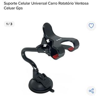 Suporte Celular Universal Carro Rotatório Ventosa Celuar Gps