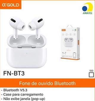 Fone sem com borrachinha FNBT3
