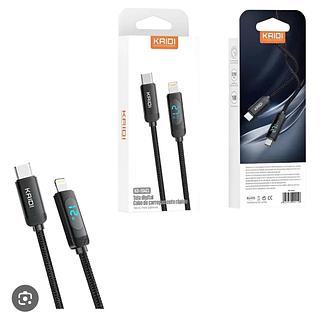 Cabo tipo c 1M com digital 60W KD104C