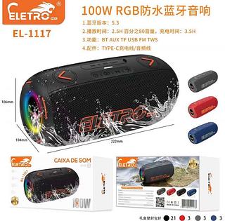 Caixa de som Bluetooth USB cartão memória prova água caixa fechada com 30pcs