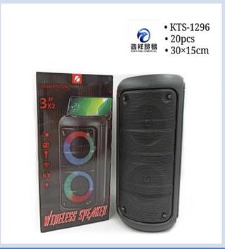 Caixa de som Bluetooth USB catão memória KTS-1296