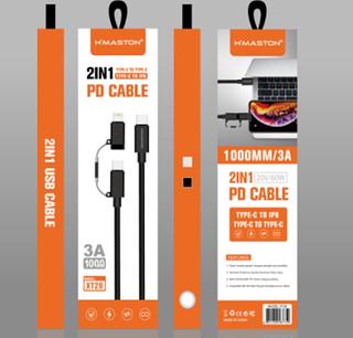 Cabo Tipo-C Tipo-C com adaptador iOS 1M XT28