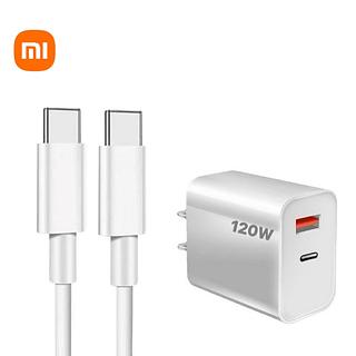 Carregador fonte de USB e TC com cabo TC/TC 120W