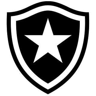 Adesivo de time para copo BOTAFOGO