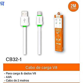Cabo de USB para V8 CB32-1