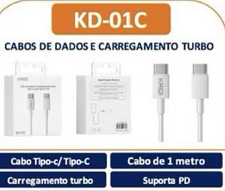 Cabo tipo c tipo c KD01C